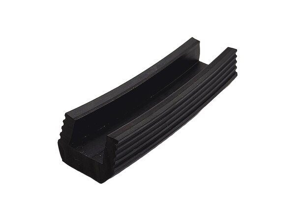 EZ Handrail 1/2 in. x 1 in. x 1 in. Rubber Setting Glass Block